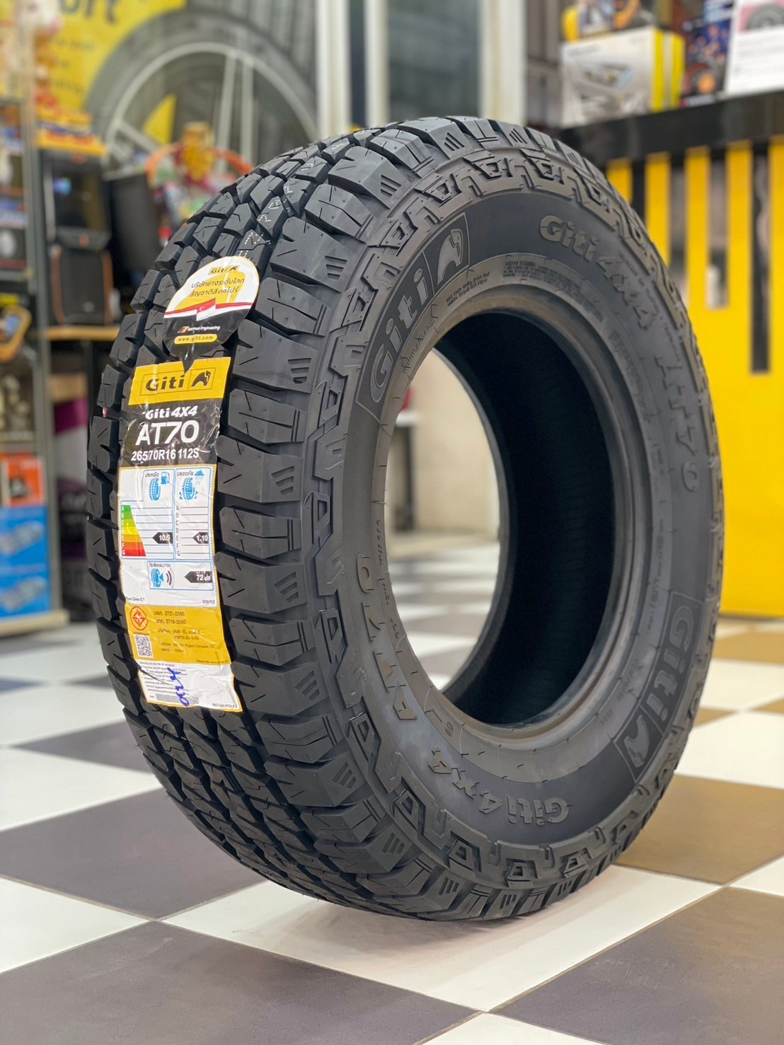 ยางจีที GITI 4x4 AT70 265/70R16 ยางใหม่ปี2024