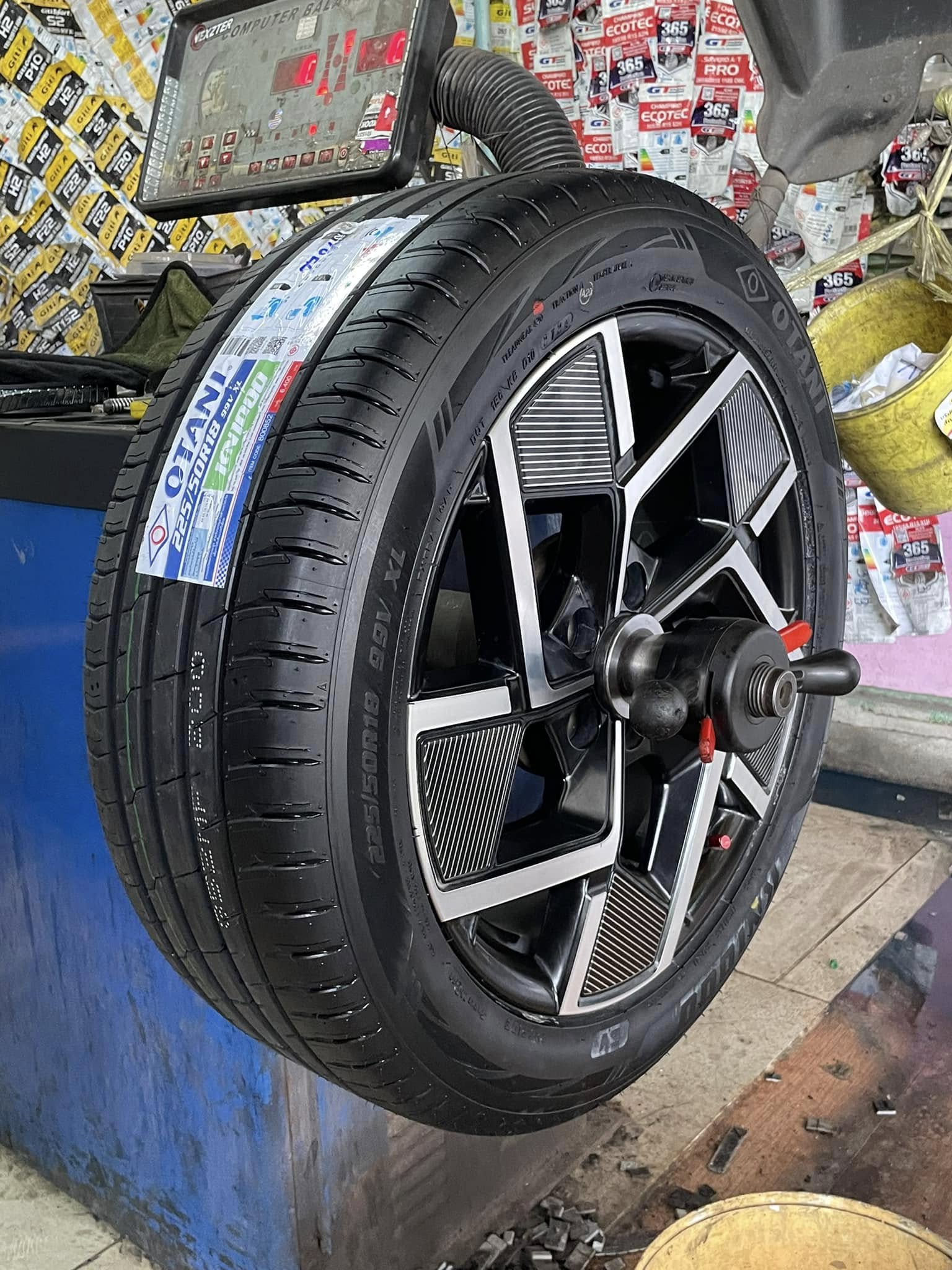 #BYD_ATTO3 เปลี่ยนยาง กับยางรถไฟฟ้า🛞#OTANI #KN1000 225/5018