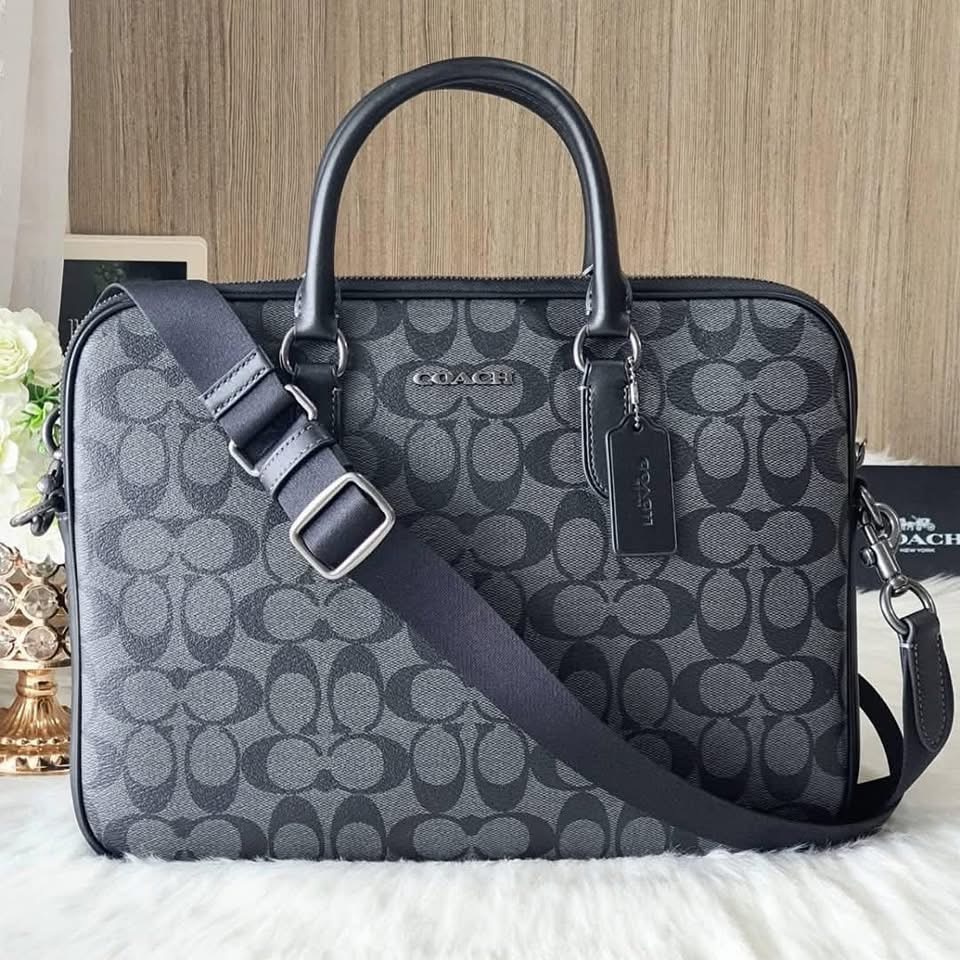 กระเป๋าเอกสารcoach liam brief