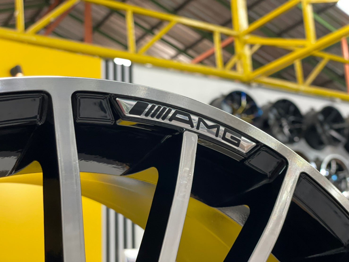 ล้อแม็กซ์ใหม่ขอบ19 #MercedesBenz_AMG 19x9.5 ET40 5x112