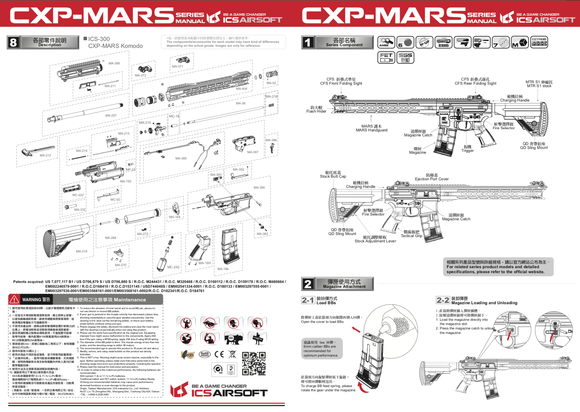 IMD-300-1 CXP-MARS KOMODO TWO TONE (สินค้าตัวโชว์)