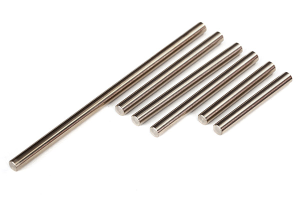 7740 Suspension pin set, front or rear corner (hardened steel), 4x85mm (1), 4x47mm (3), 4x33mm (2) (qty 4, #7740 required for complete set)