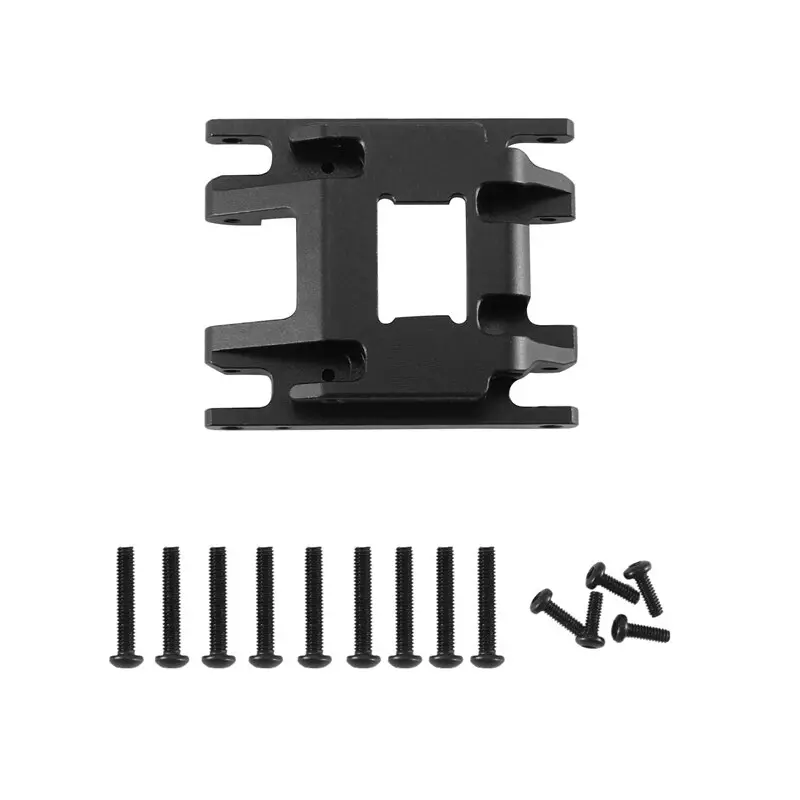 INT-C33011BLACK Alloy Machined Center Skid Plate for Traxxas 1/18 TRX-4M Crawler