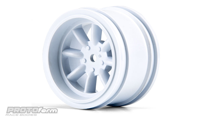 PRO-2765-04 PROTOform VTA Rear Wheels White (31mm) for VTA Class