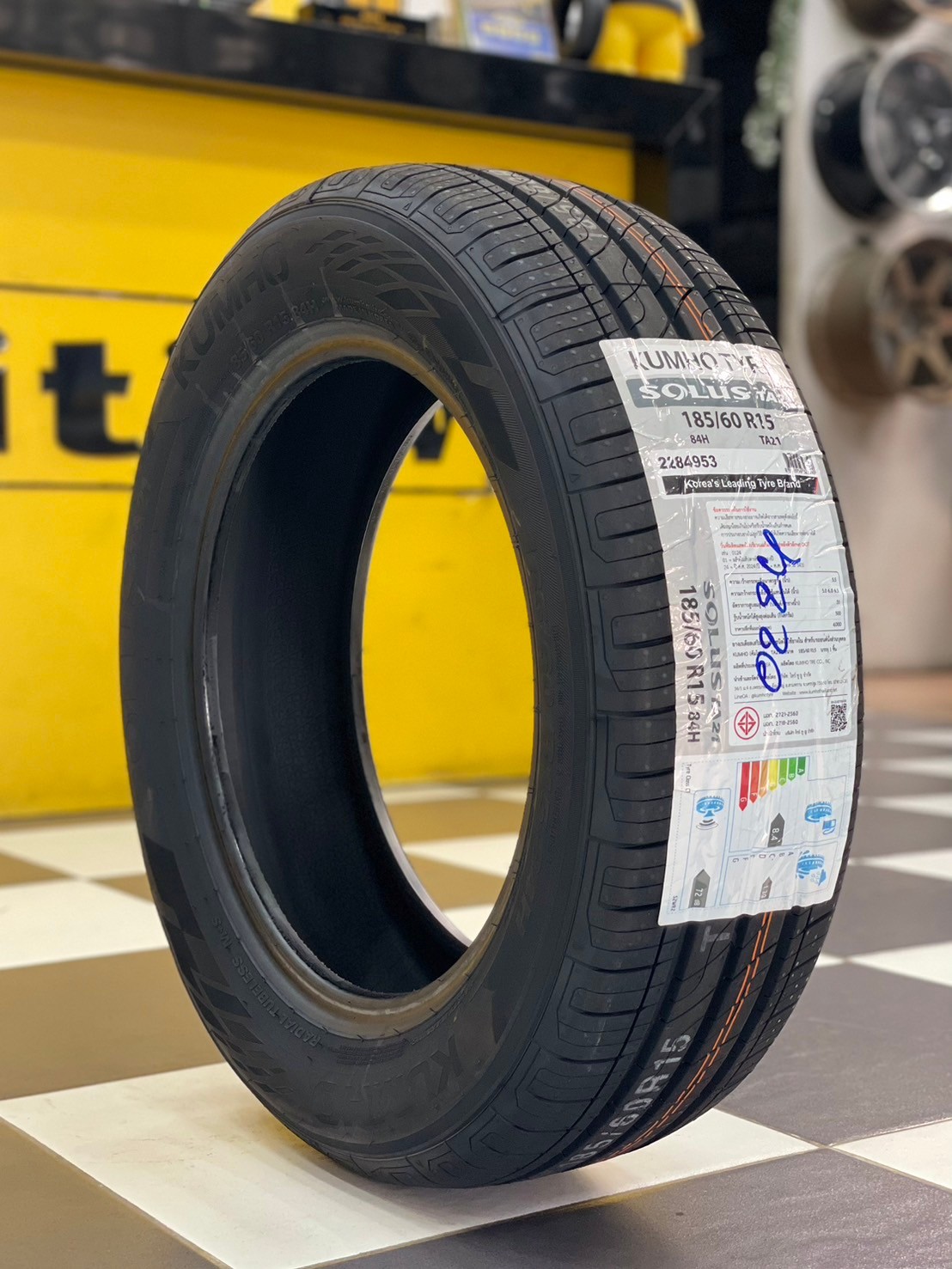 ยางใหม่คัมโฮ #KUMHO_TA21 185/60R15 ยางใหม่ปี2024