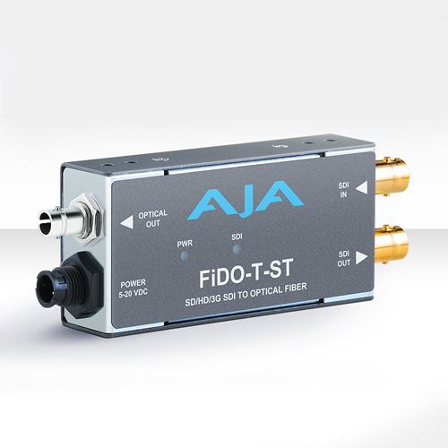 FiDO-T-ST 1-Channel 3G-SDI to Single-Mode ST Fiber Transmitter