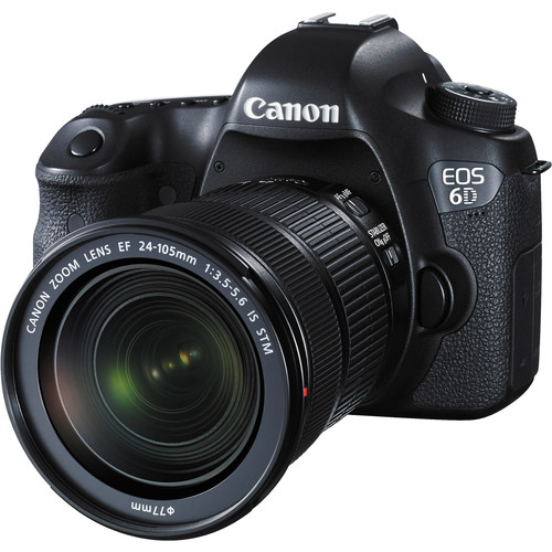 กล้อง DSLR Canon EOS 6D Kit III EF 24-105 IS STM