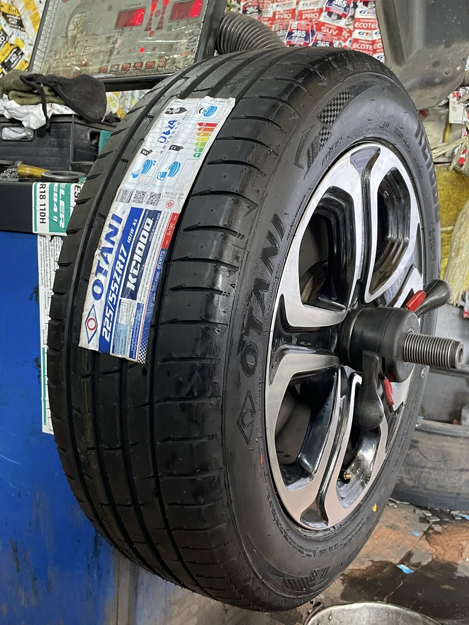 HONDA_HRV 🚘เปลี่ยนยาง 🛞🐘#OTANI_KC1000_225/55R17