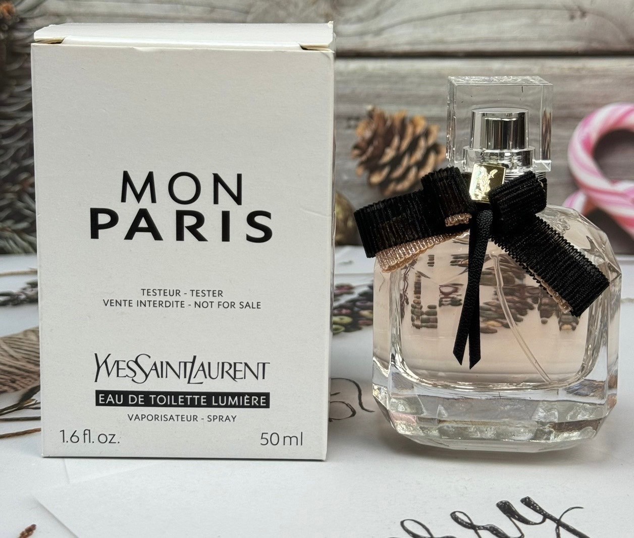 YSL Mon Paris Lumiere EDT 50 ml กล่องสีขาว