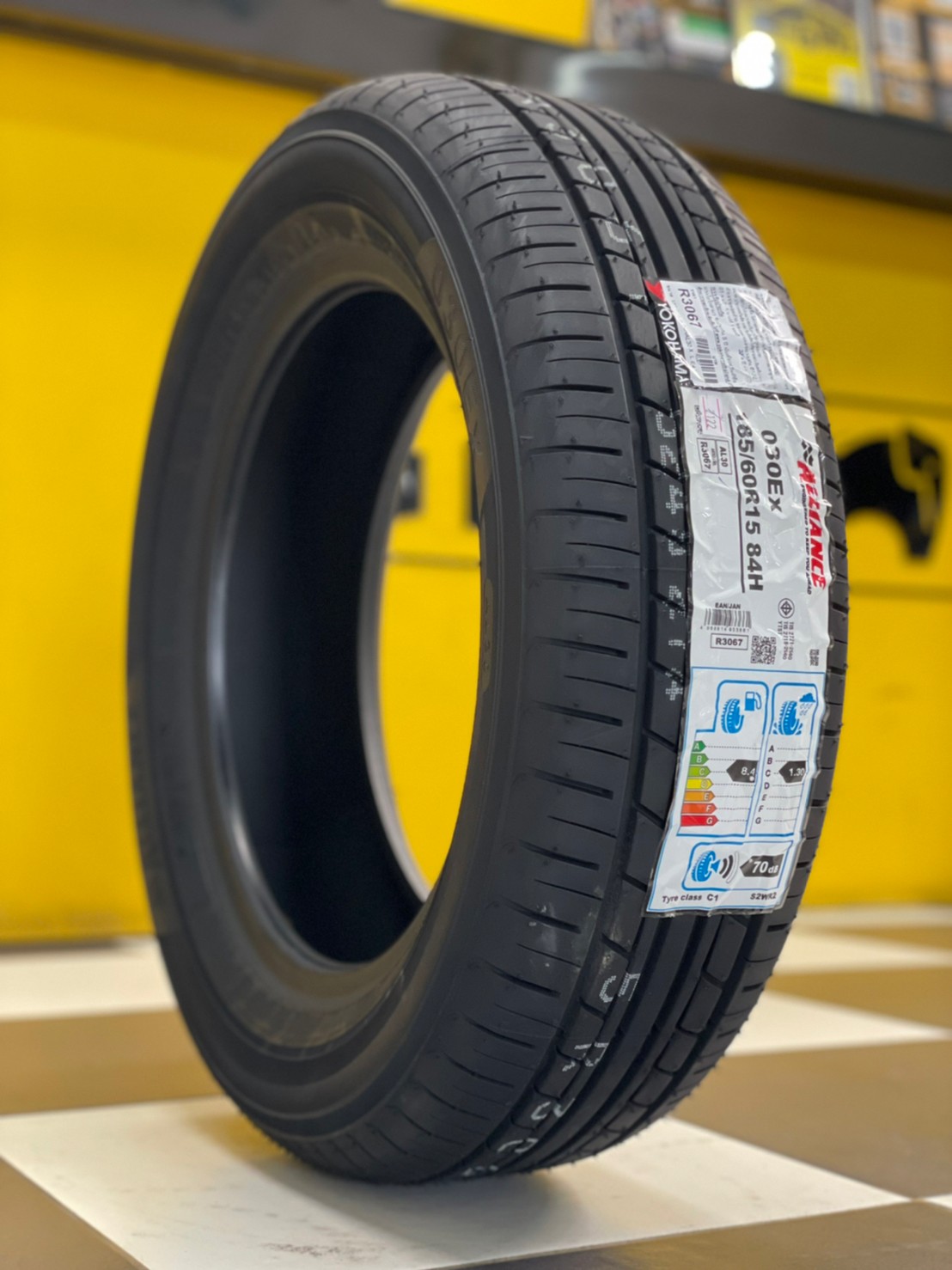 🌟 185/60R15 ALLIANCE AL30 By YOKOHAMA ยางใหม่ปี2022🌟 (4เส้น)