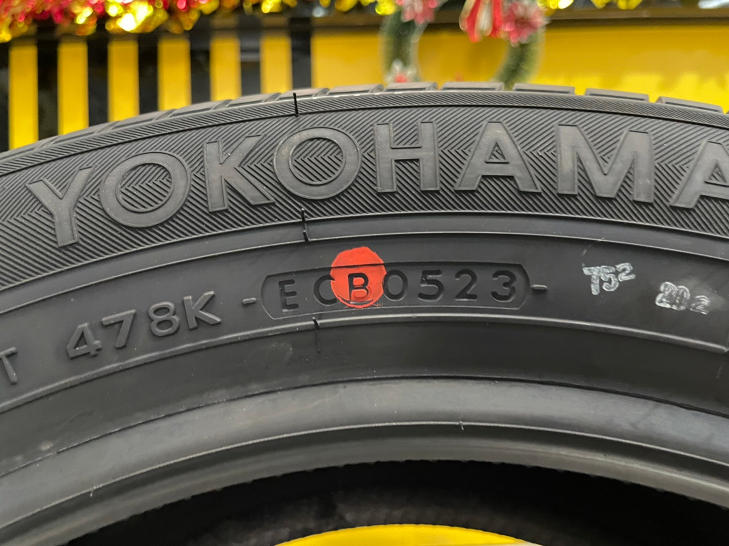 ยางใหม่YOKOHAMA ADVAN DB E70 205/55R16 ยางใหม่ปี2023
