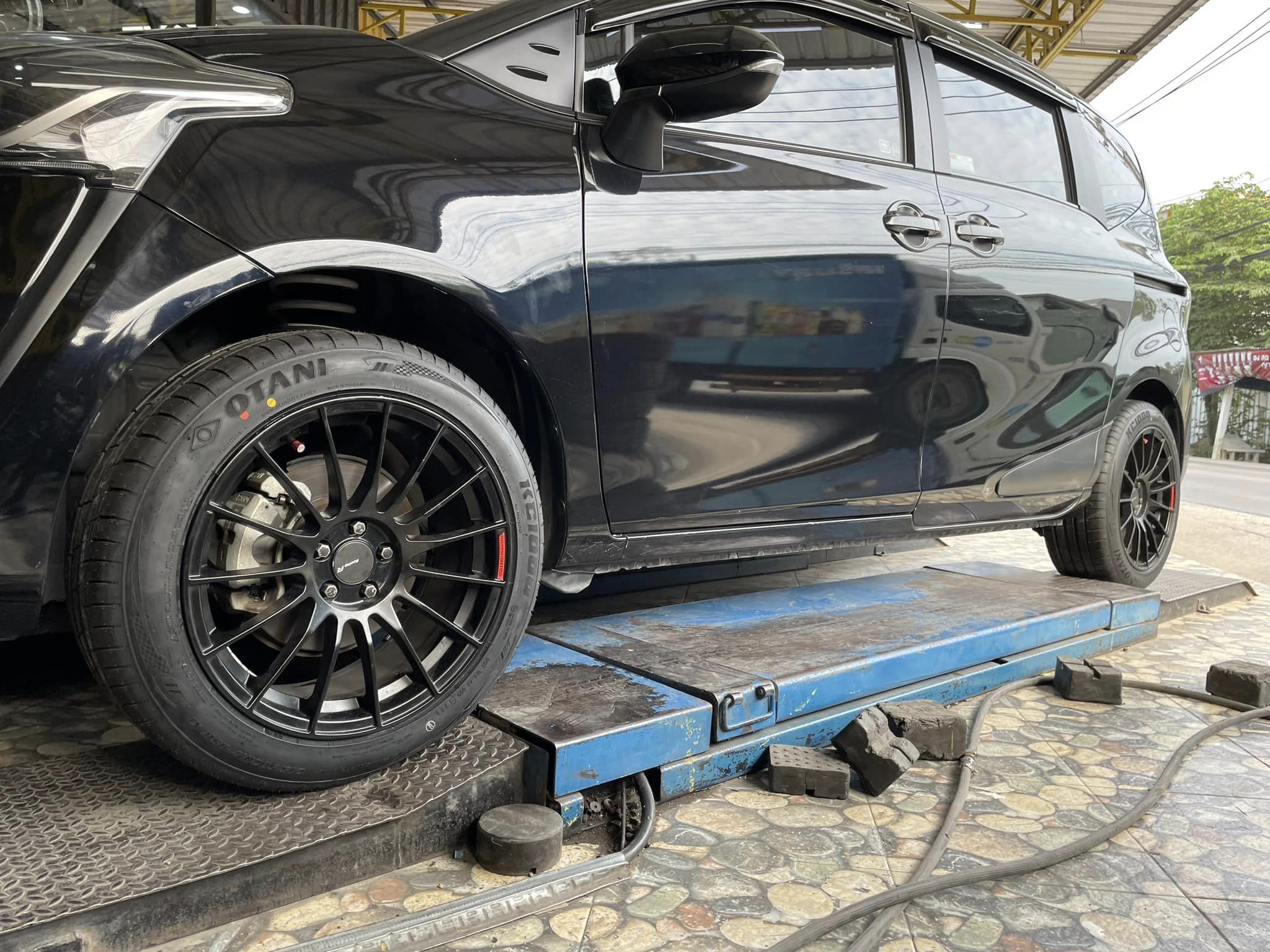 🚗 #TOYOTA_SIENTA❗️🌟🎉 #มั่นใจใช้ยางโอตานิ #OTANI_KC1000_215/50R17
