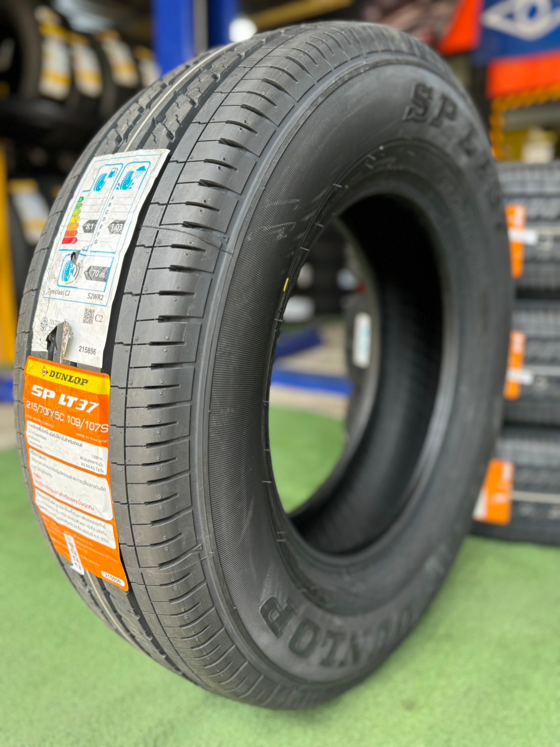 🔥🔥ยางใหม่ดันลอป #DUNLOP SP LT37 215/70R15 ยางใหม่ปี2024🔥🔥