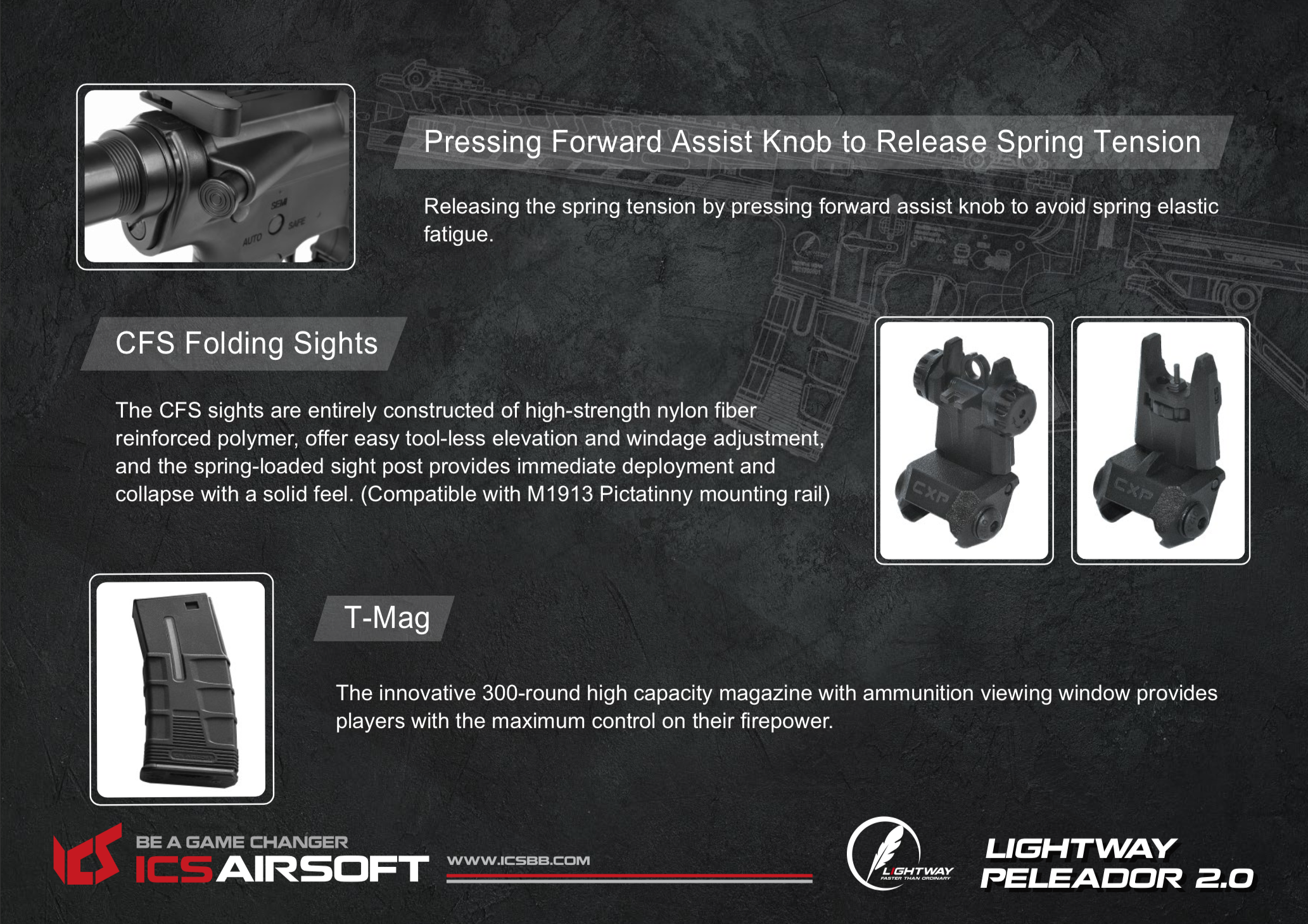 IPT-443S3-1 CXP-Peleador 2.0 SSS Ver.II