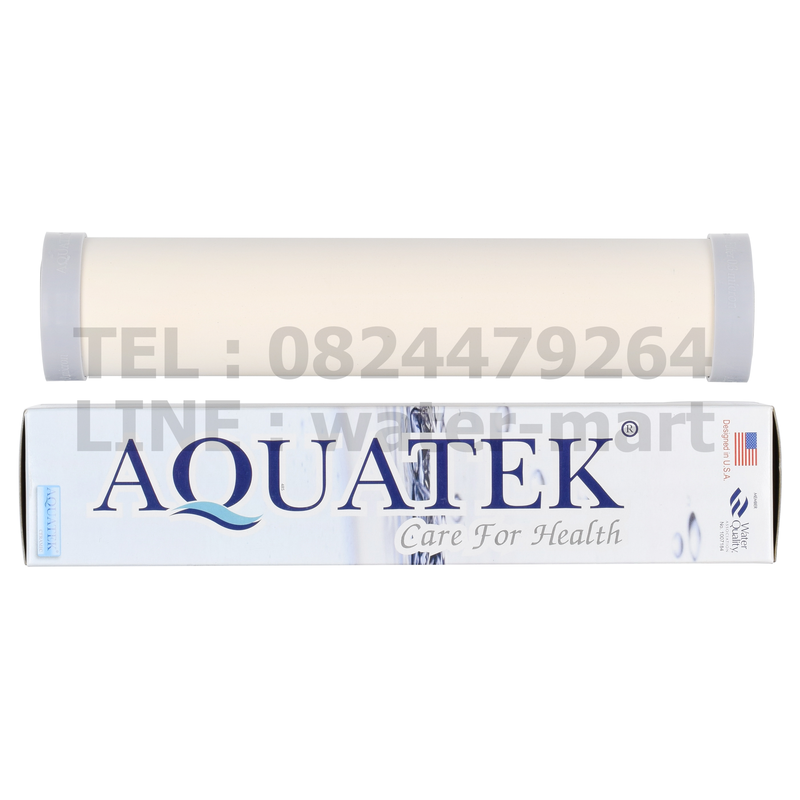 ไส้กรองน้ำเซรามิคหัวตัดท้ายตัด Ceramic Filter AQUATEK