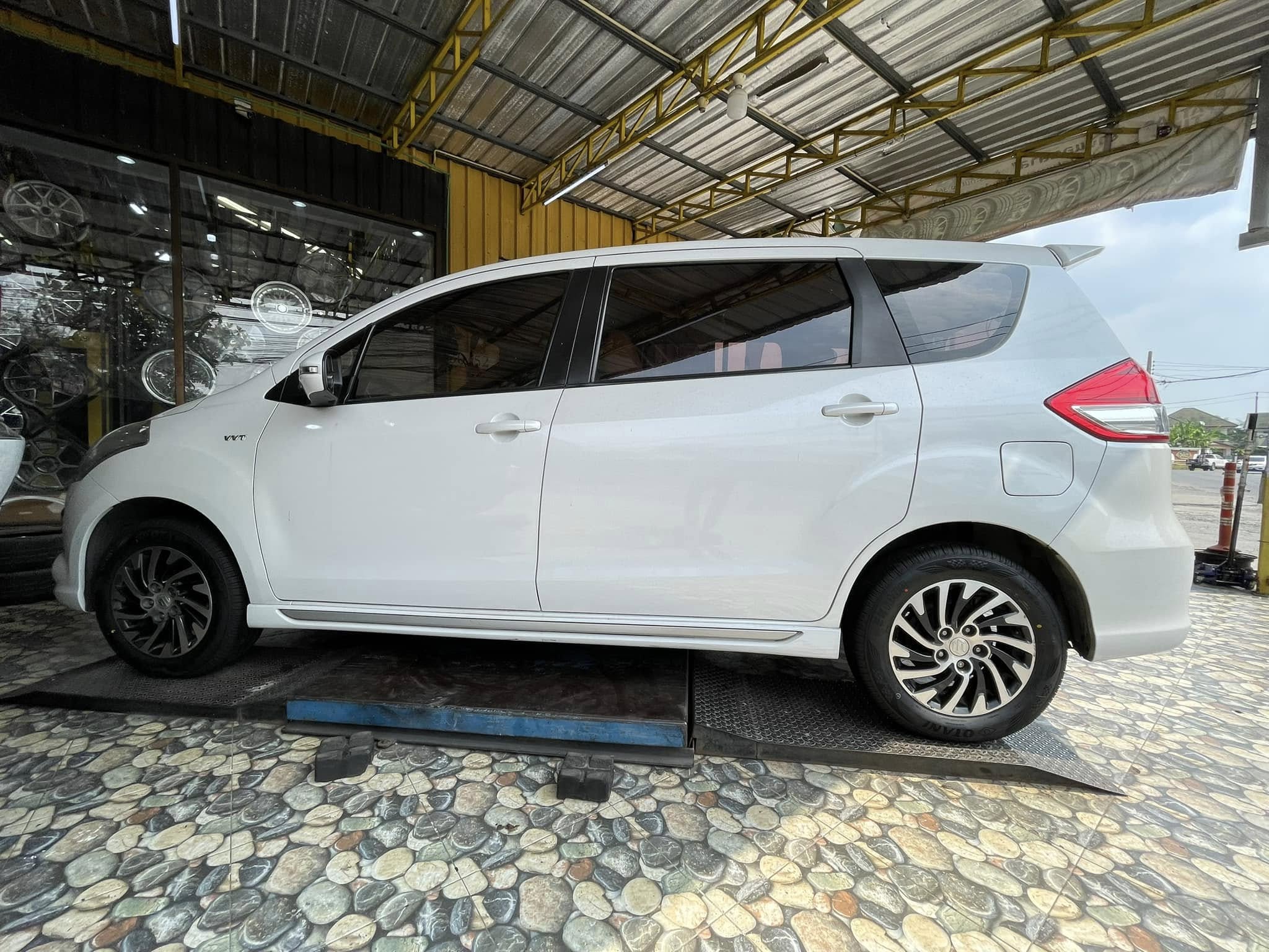 🚘 #SUZUKI_ERTIGA🥰 เปลี่ยนยาง #OTANI #EK1000 185/65R15
