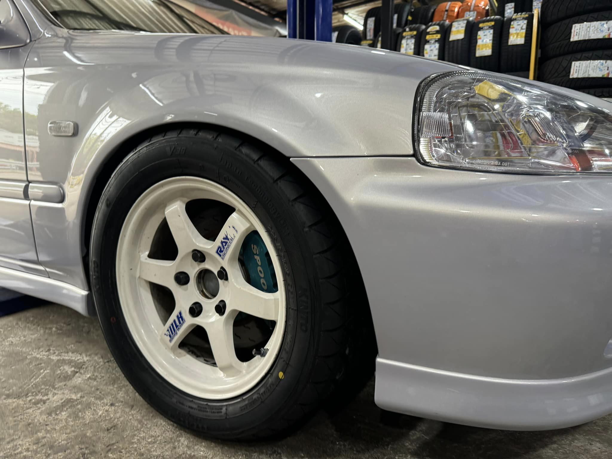 🛞#KINTO_V36 225/50R15 ยางสปอร์ตนุ่มหนึบ อย่างเท่ห์