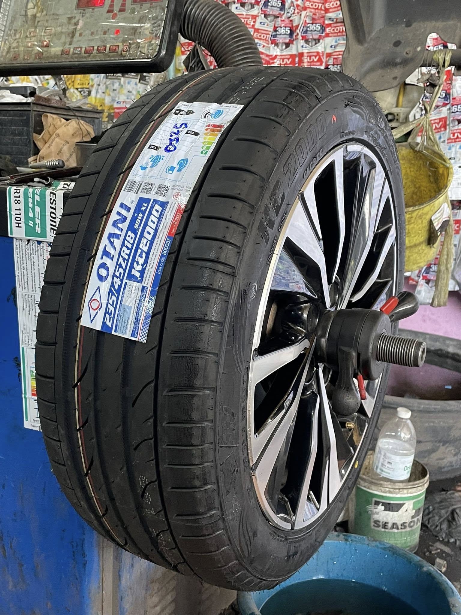 #HONDA_ACCORD🚘เปลี่ยนยาง 🛞🐘#OTANI_KC2000_235/45R18