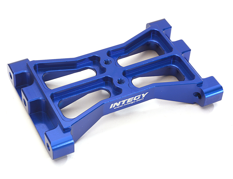 INT-C27979BLUE Billet Alloy Rear Chassis Crossmember for Traxxas TRX-4 Scale & Trail Crawler