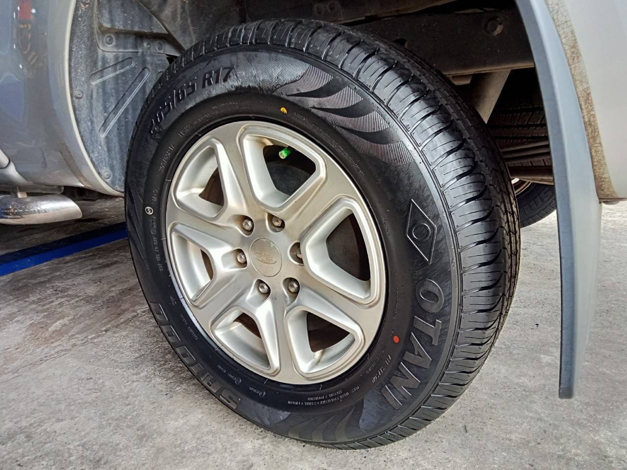เปลี่ยนยาง🚘 #FORD_RANGER #มั่นใจใช้ยางโอตานิ 🛞 ￼#OTANI #SA1000 265/65R17