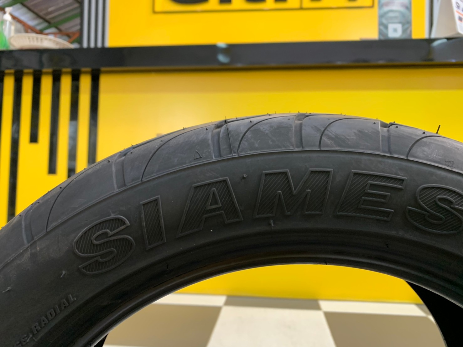 SIAMES 195/50R15 RD08 ยางปี 2021 (ยางไทย รับประกัน 1 ปี)