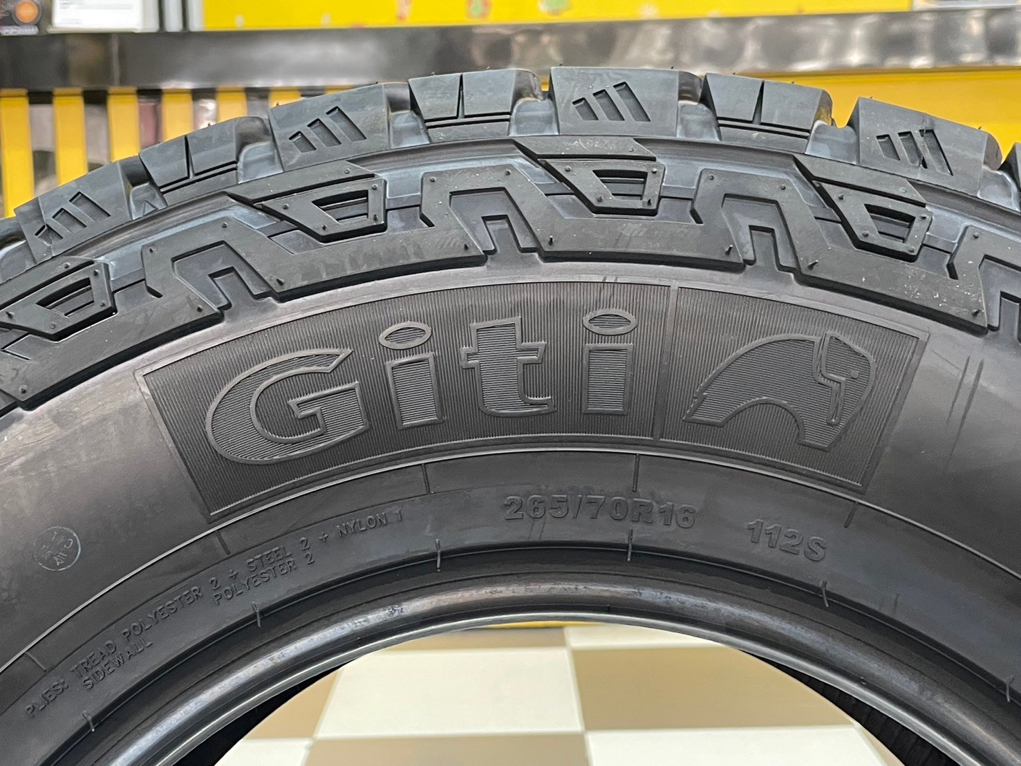 ยางจีที GITI 4x4 AT70 265/70R16 ยางใหม่ปี2024