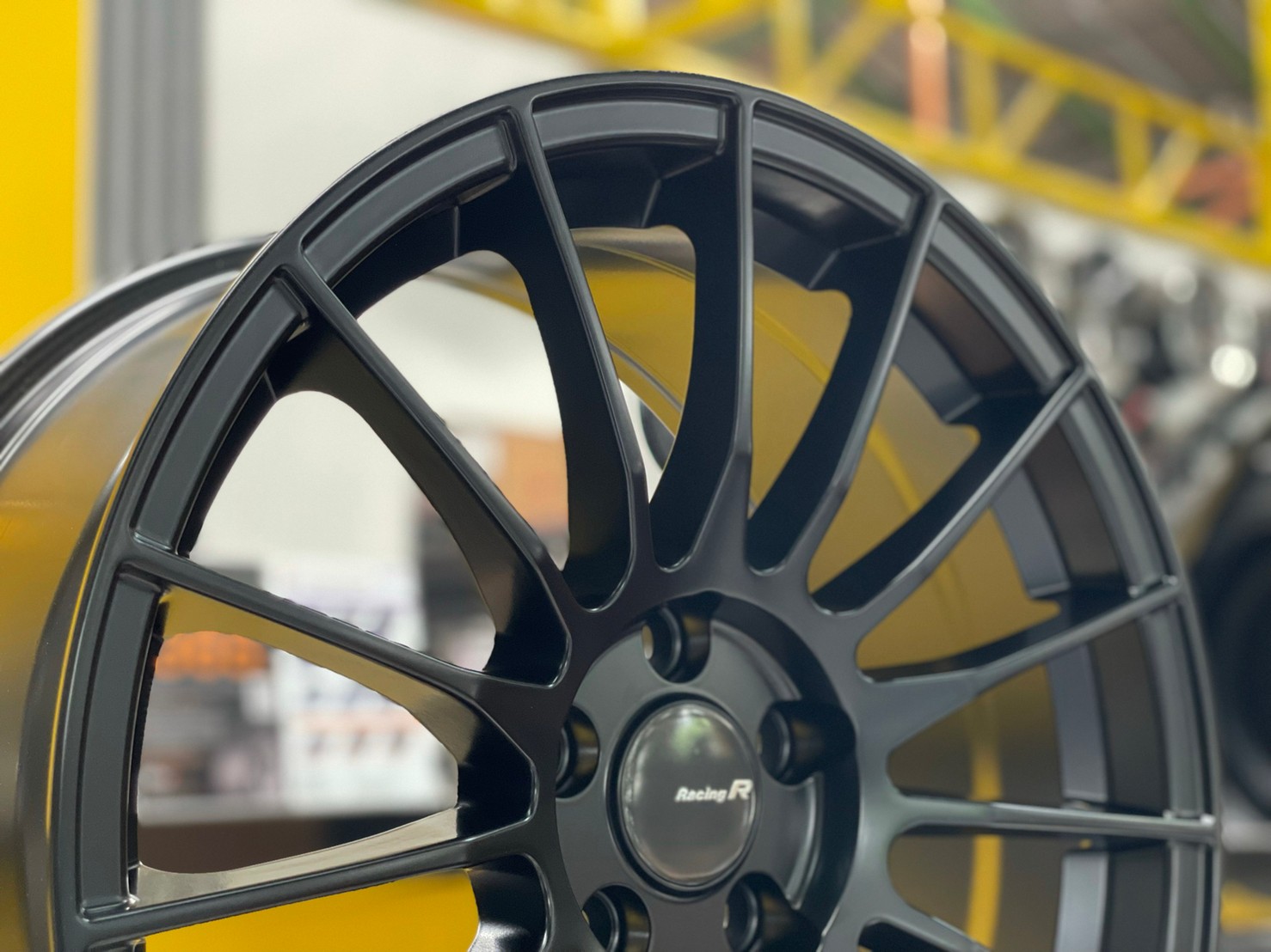 ล้อแม็กซ์ SSW ลายRS005 S254 ล้อแม็กซ์ขอบ17 5รู114.3 สีดำด้าน งานStamford Sport Wheel