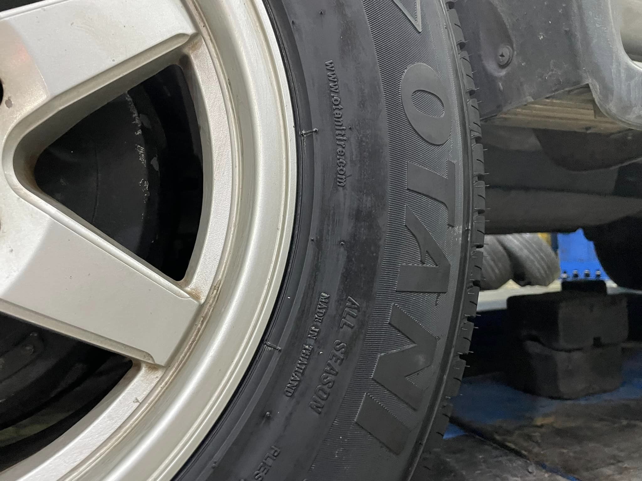 🚘 #TOYOTA_SPORT #RIDER เปลี่ยนยาง #OTANI #SA1000 245/70R16