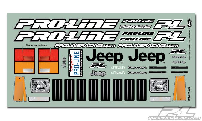 PRO-3361-00 1992 Jeep Cherokee Clear Body T-MAXX 3.3, E-MAXX, REVO 3.3 and SUMMIT