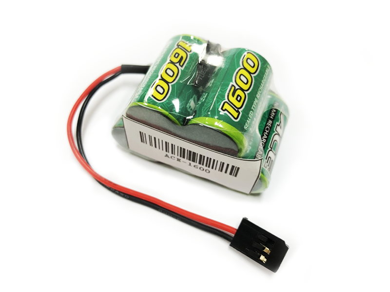 ACE1600Hump NiMH RX Hump Receiver Batteries 1600 mAh. 6V