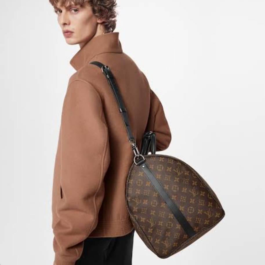 กระเป๋าเดินทางlouis vuitton Keepall 45 มือสอง ของแท้