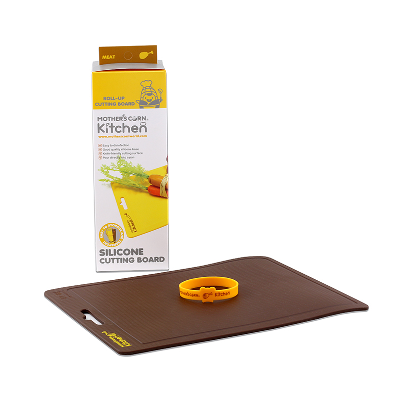 Silicone Cutting Board Brown