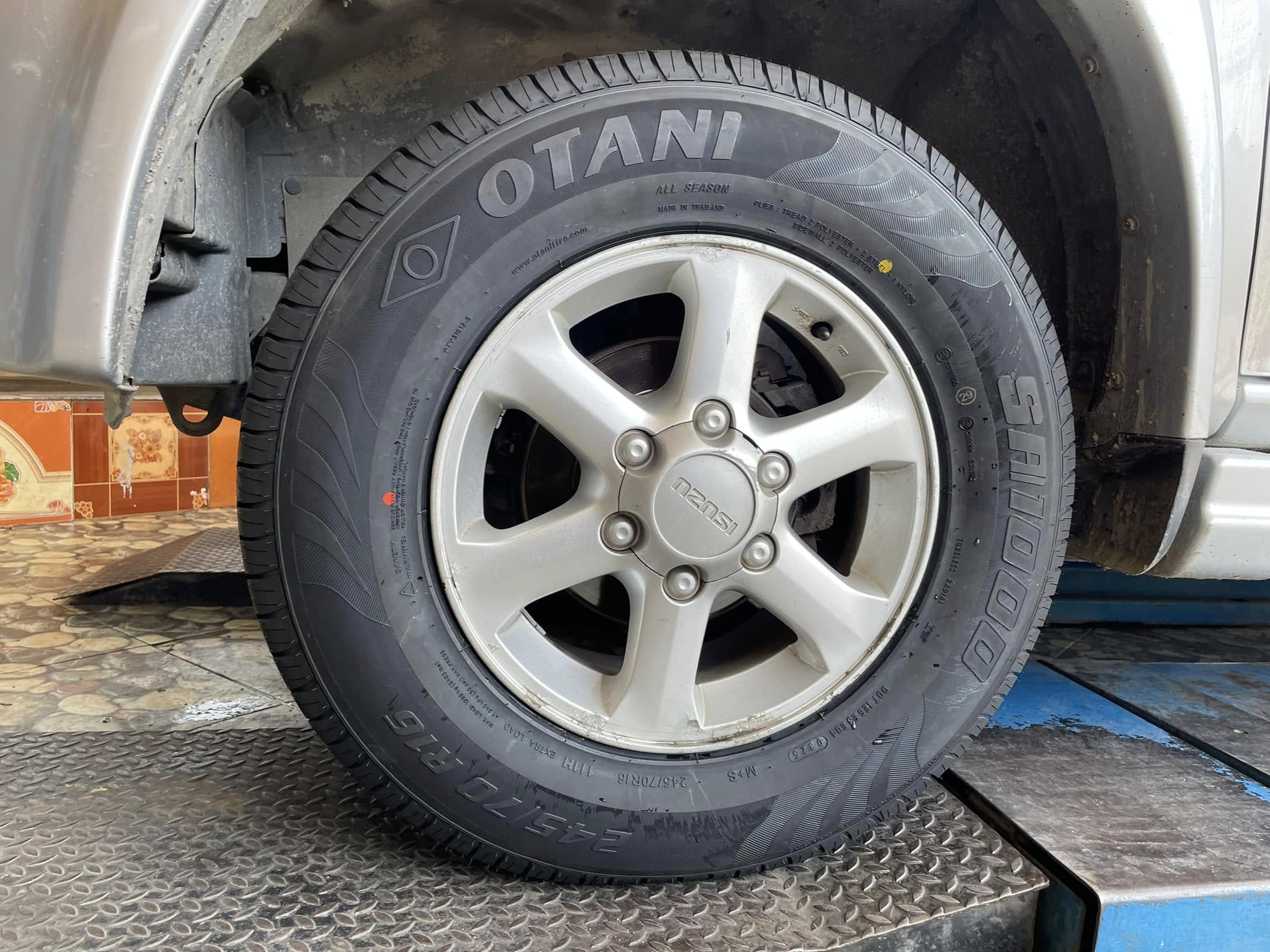 🚘 #ISUZU_D-MAX🛞#เปลี่ยนยาง #OTANI #SA1000 245/70R16