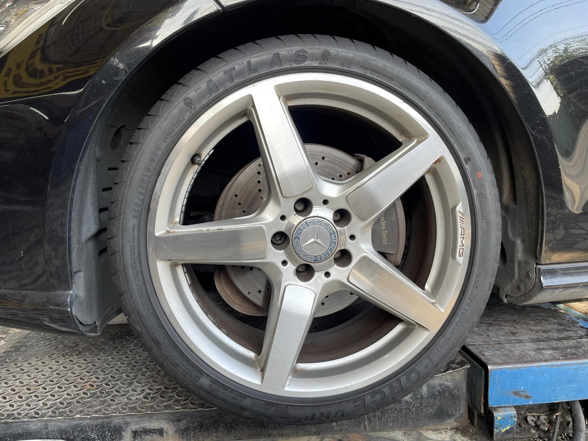 BENZ_CLS250❤️🌟💯 #ยางสปอร์ตพรีเมี่ยม นุ่มเงียบ สมรรถนะสูง ❤️ #ATLAS_FORCE UHP 255/35R19 🎉 #KUMHO_TA91_285/30R19