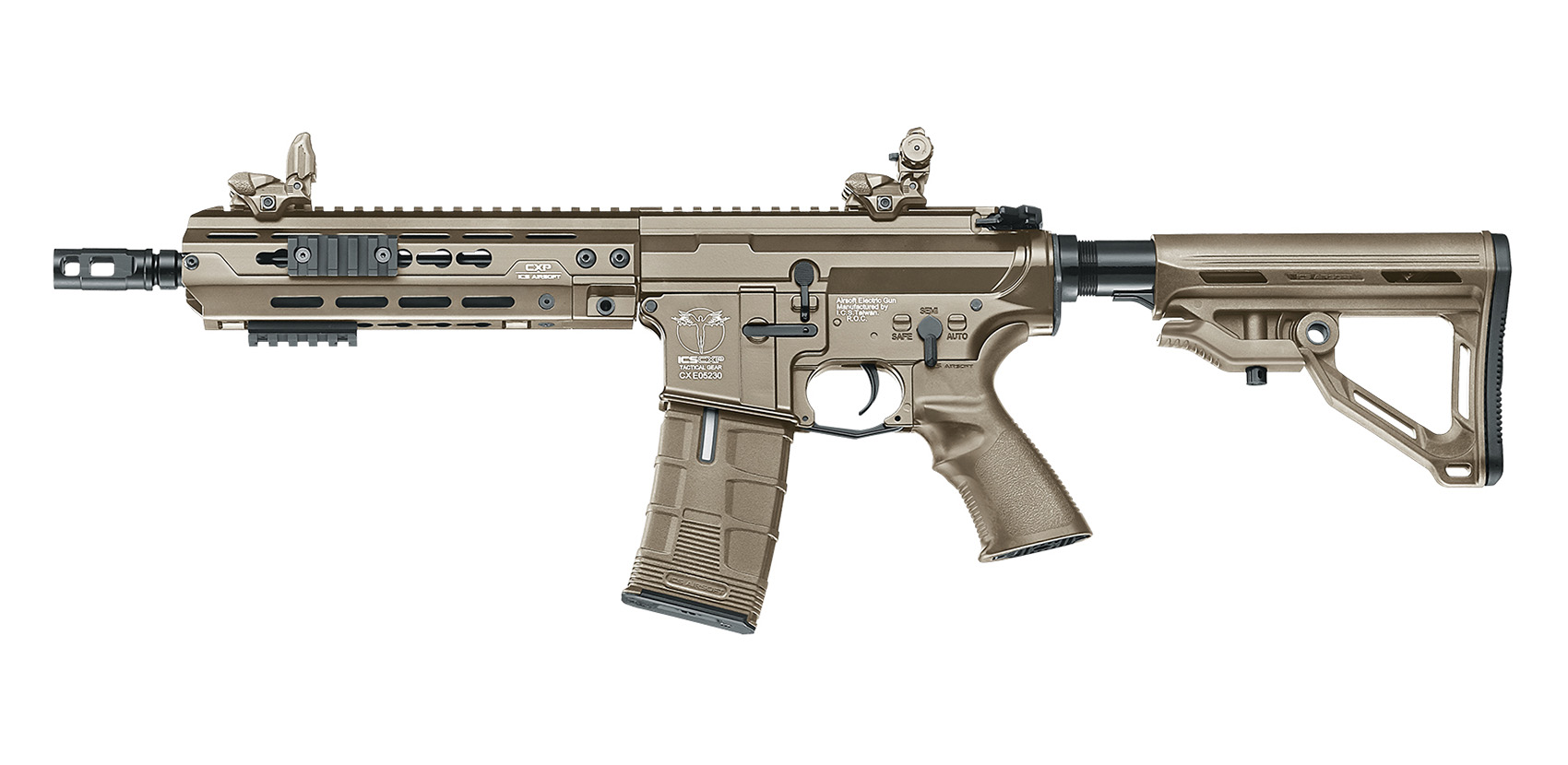 IMT-270-1 CXP-HOG MTR Stock-TAN (Front Wired)