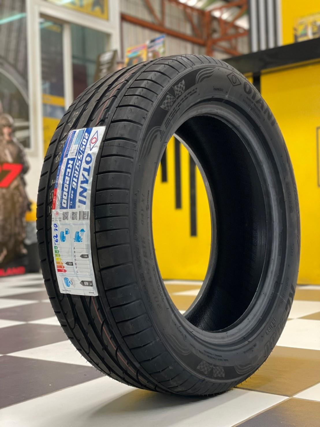 OTANI KC2000 205/55R16 ยางใหม่ปี2023 ราคาโปรโมชั่นพิเศษโทรสอบถามได้ค่ะ