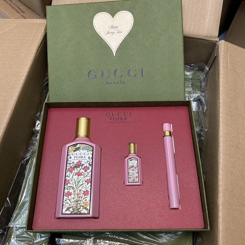 เซตน้ำหอม Gucci Flora Gorgeous Gardenia Eau de Parfum Set