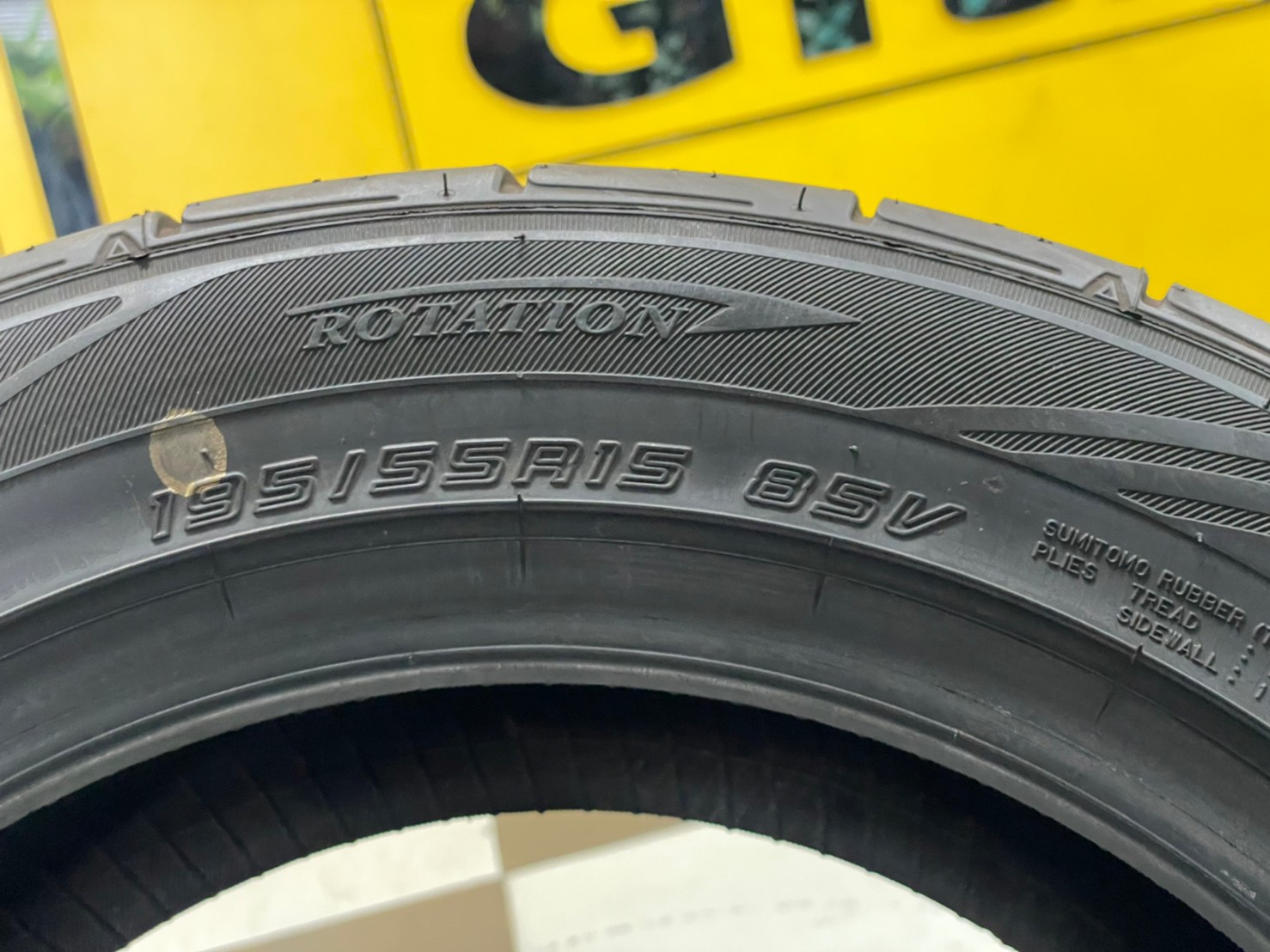 195/55R15 DUNLOP DZ102 ยางใหม่ปี20 ราคาพิเศษ ติดตั้งฟรี จัดส่งฟรี