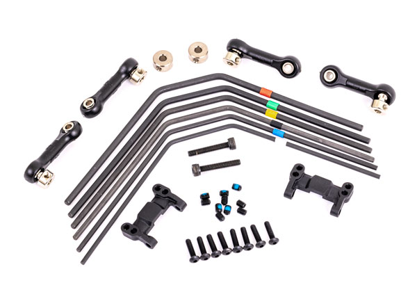 9595 Sway bar kit, Sledge™ (front and rear) (includes front and rear sway bars and linkage)