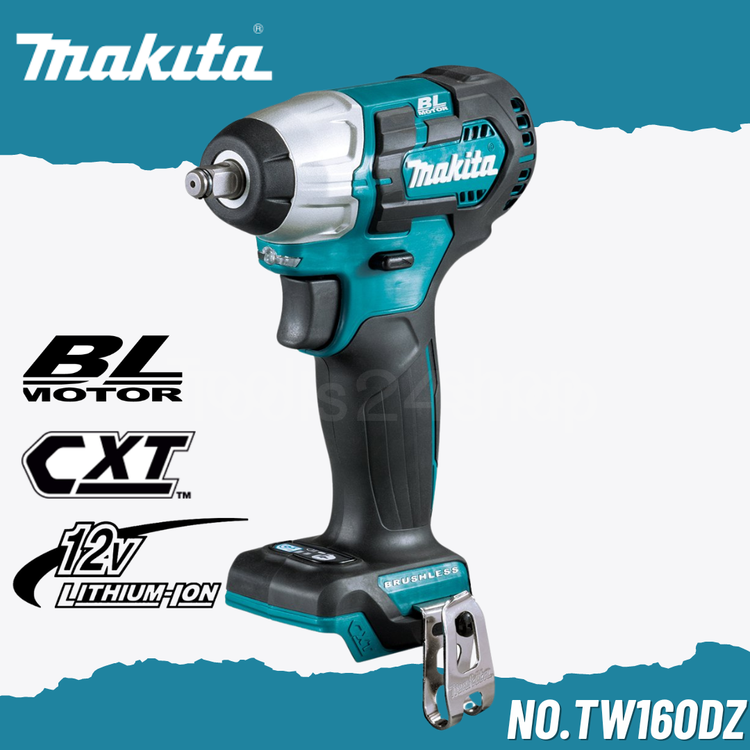 MAKITA บล็อกไร้สาย MAKITA 12V 3/8 นิ้ว No.TW160DZ (ตัวเปล่า)