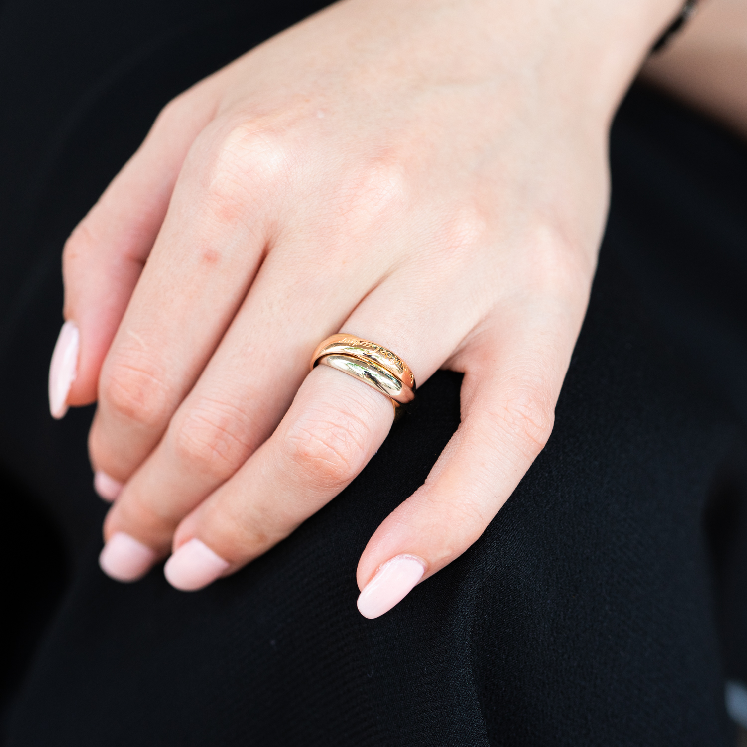 แหวน Cartier Trinity ทองคำ3สี18K ไซส์ 47# (Used) +การ์ด