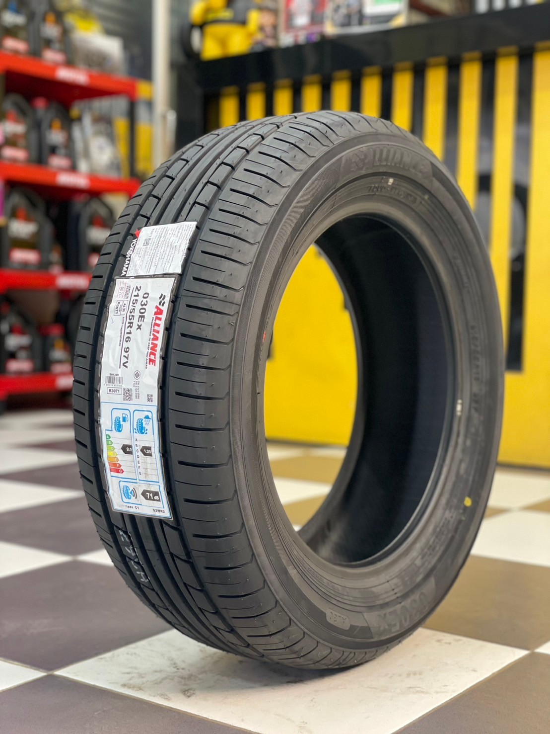 #ยางใหม่ 215/55R16 ALLIANCE 030Ex AL30 BY YOKOHAMA ยางใหม่ปี2024
