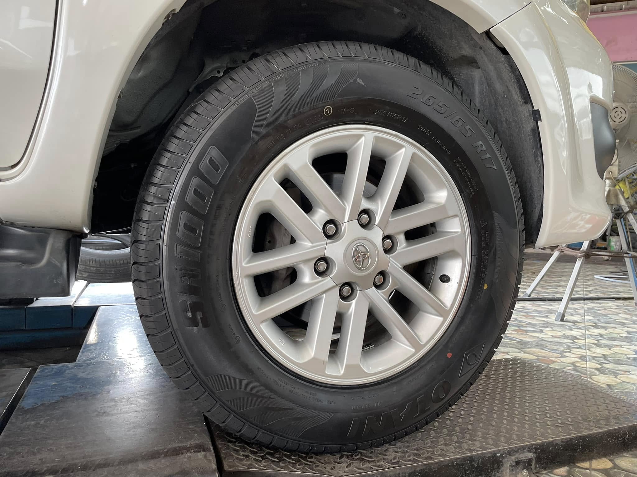🚘 #TOYOTA_FORTUNER🛞เปลี่ยนยาง #OTANI #SA1000 265/65R17