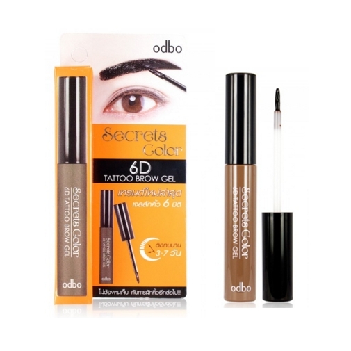 Obdo Secret color 6D tatoo brow gel