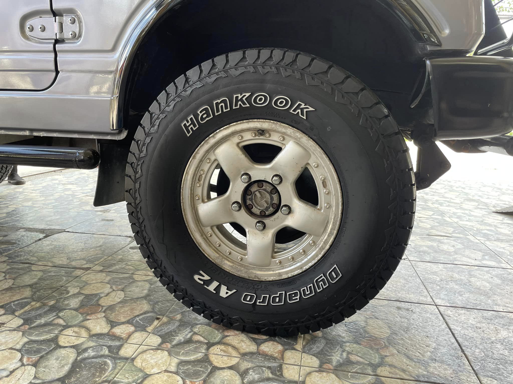 #SUZUKI_CARIBIAN❤️ #ยางสายลุย #ยางAT รุ่นใหม่ #ตัวหนังสือสีขาว #ยางแบรนด์เกาหลี #ยางใหม่ปี2024 #Hankook_Dynapro_AT2 30X9.50R15 #RF11