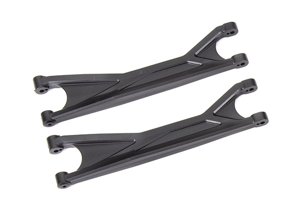 7892 Suspension arms, upper, black (left or right, front or rear) (2) (for use with #7895 X-MaxxÂ® WideMaxxÂ® suspension kit)
