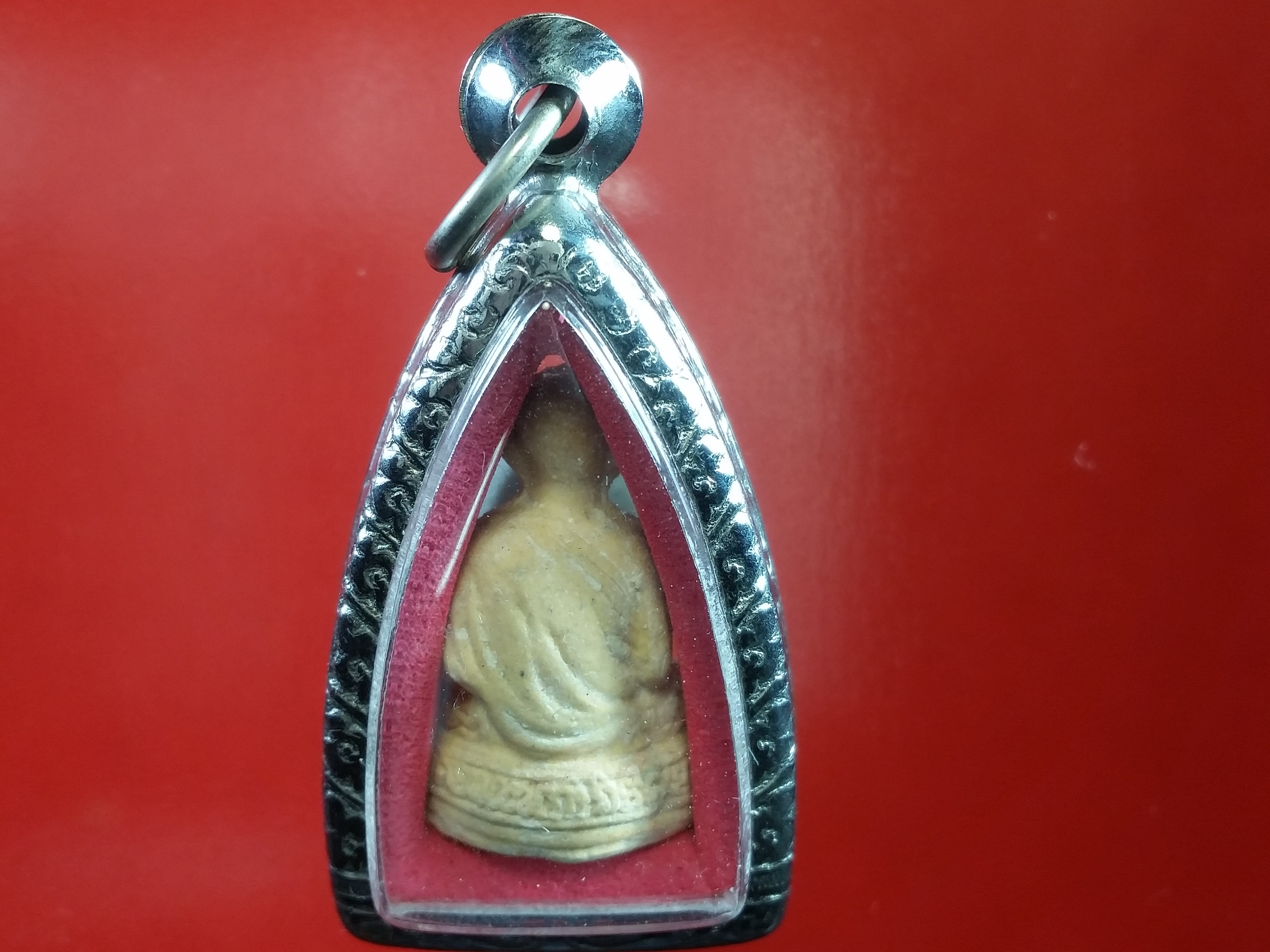 พระผงรูปเหมือนลอยองค์ ปี 2531 หลวงพ่อเกษม เขมโก