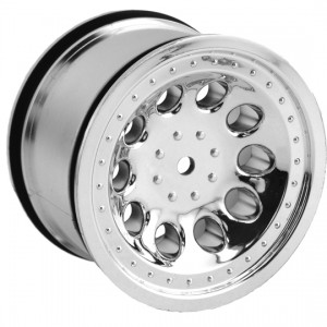 RPM-82273 Chrome Revolver Monster Truck Wheels, Standard Offset – 14mm