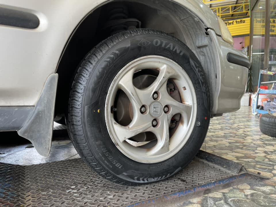 #HONDA_CIVICเปลี่ยนยาง #OTANI #EK1000 185/65R14