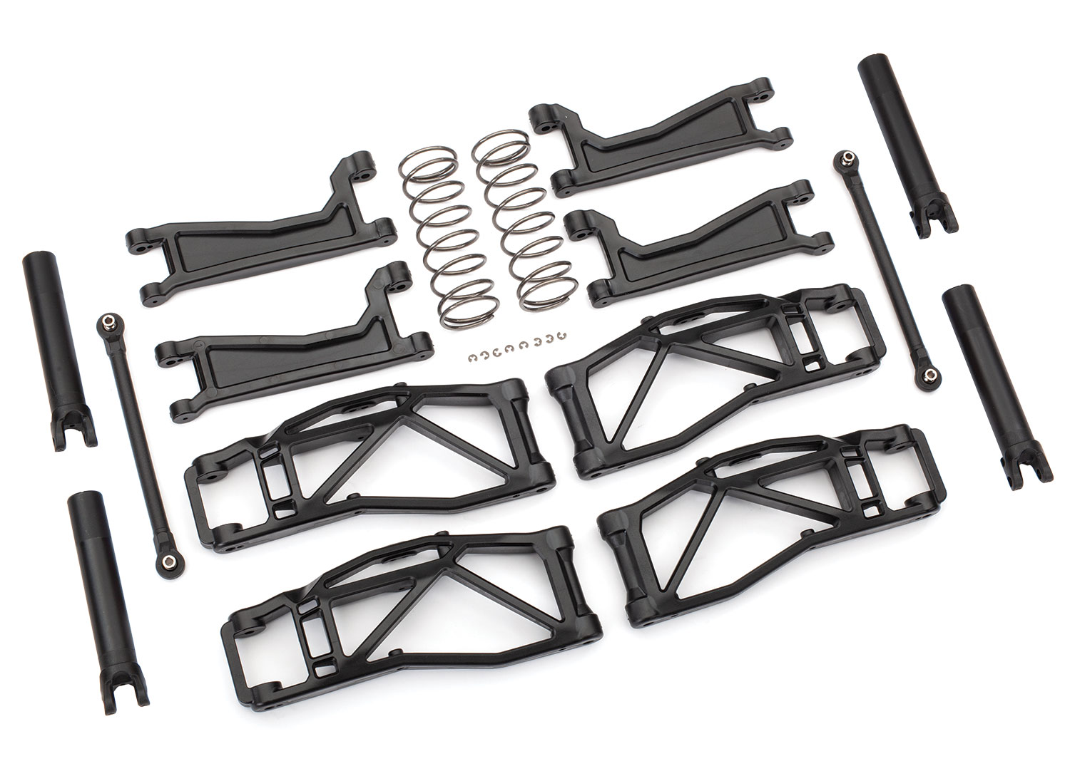 8995N Suspension kit, WideMaxx™, black (includes front & rear suspension arms, front toe links, outer half shafts(extended), rear shock springs)